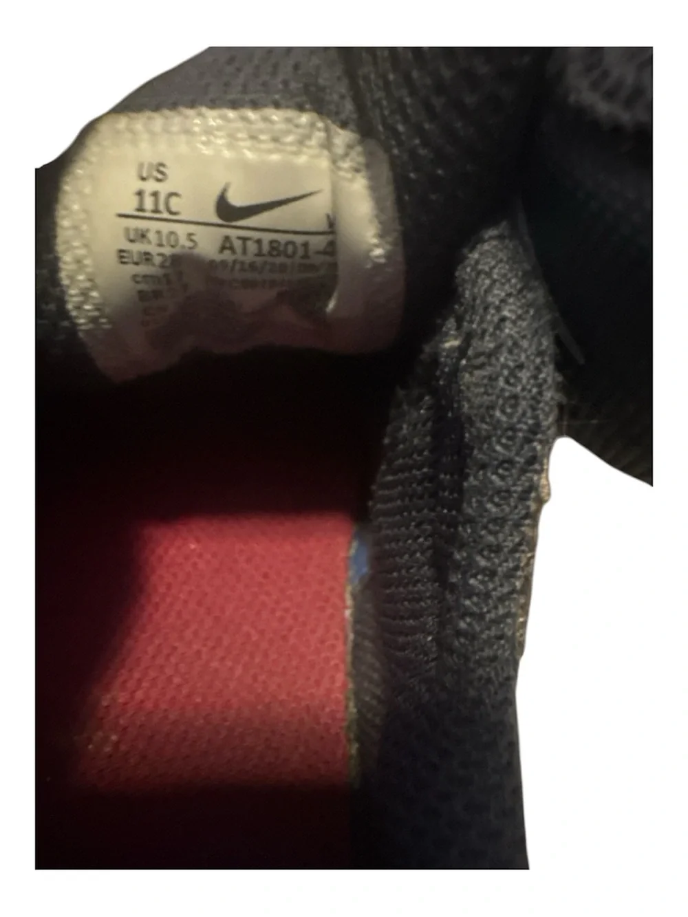 Nike Kids Black Hook-and-Loop Sneakers